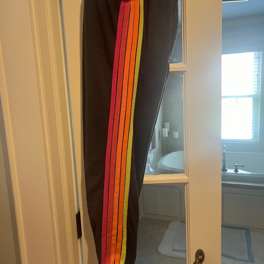 Aviator Nation Stripe Joggers